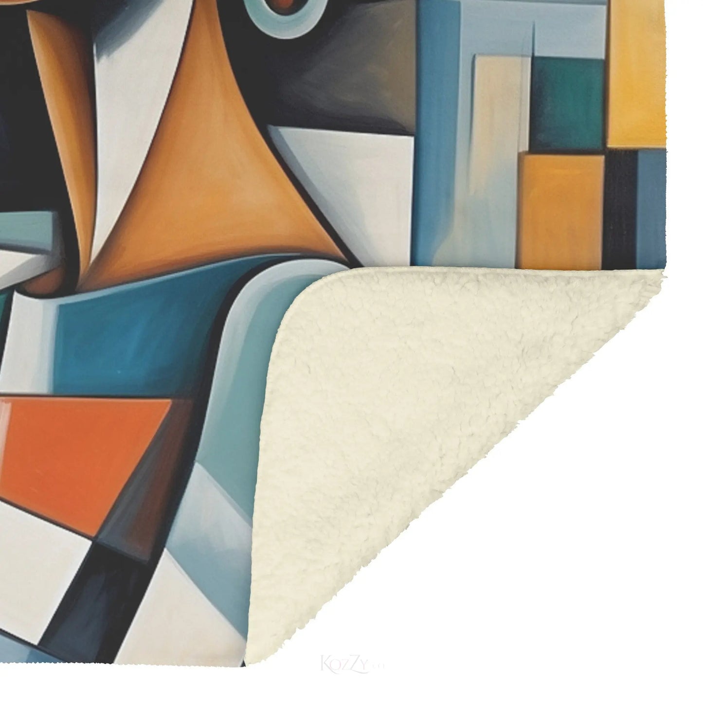 African American Woman Cubist Blanket  Kozzyco Home Goods