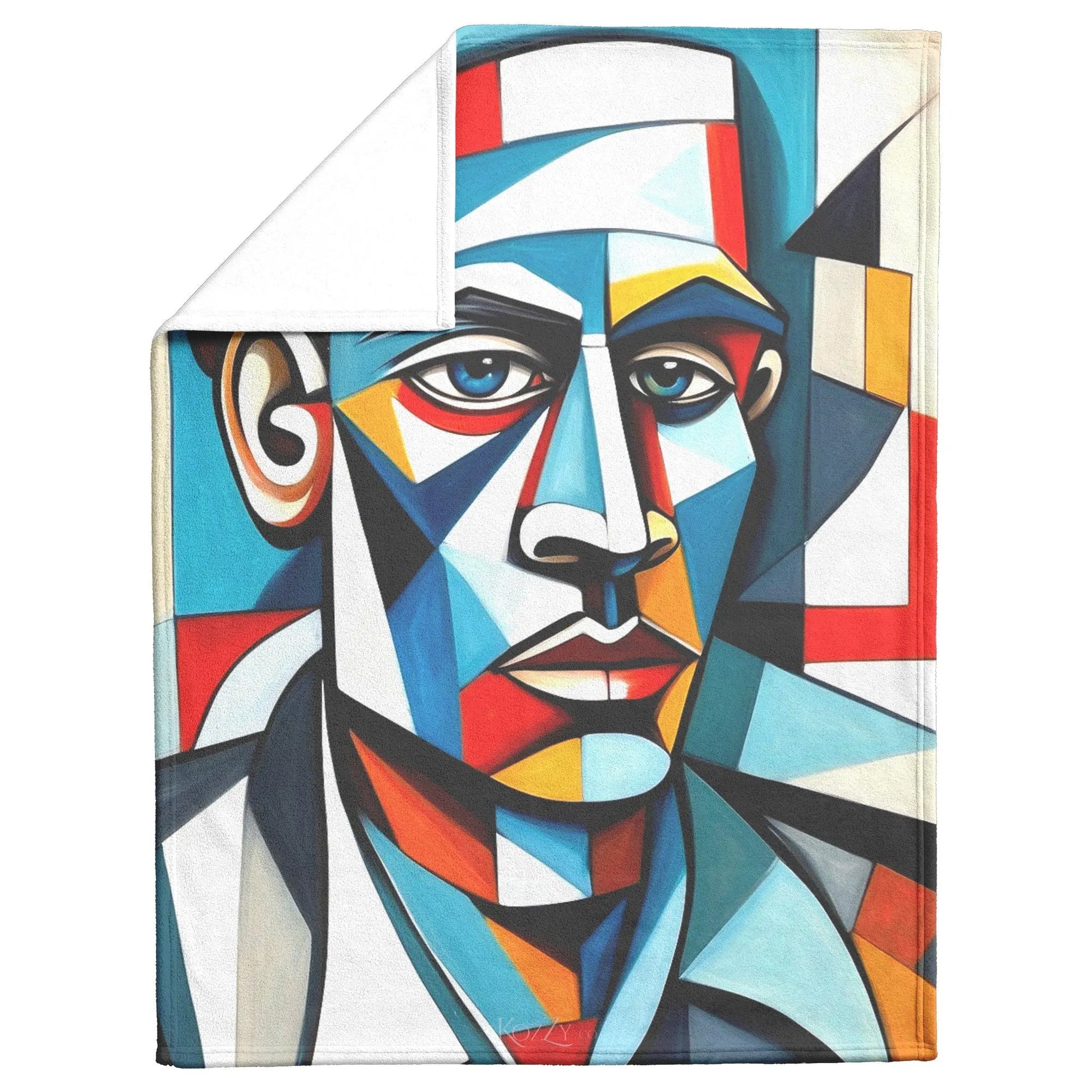 Cubist African American Kingman Throw Blanket  Kozzyco Home Goods