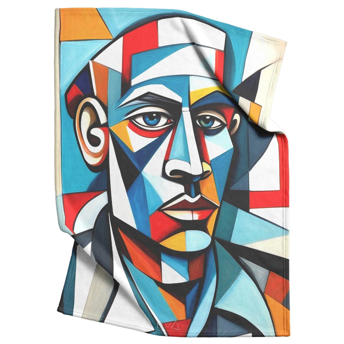 Cubist African American Kingman Throw Blanket  Kozzyco Home Goods