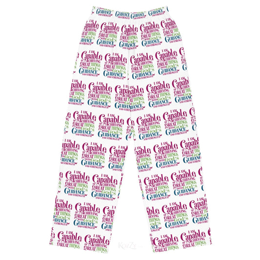 I AM Capable Of Achieving Great Things Faith-Based Pajamas  Kozzyco pajamas