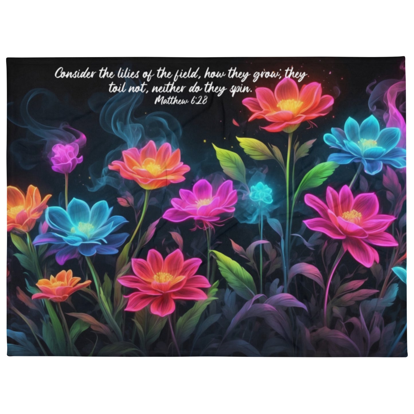 Scripture & Nature Floral and Butterfly Throw Blankets  Kozzyco throw blanket