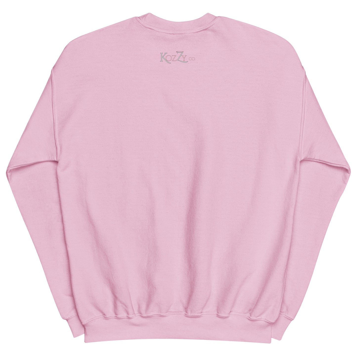 Embroidered Riches Honor Long Life Crewneck Sweatshirt - Kozzyco