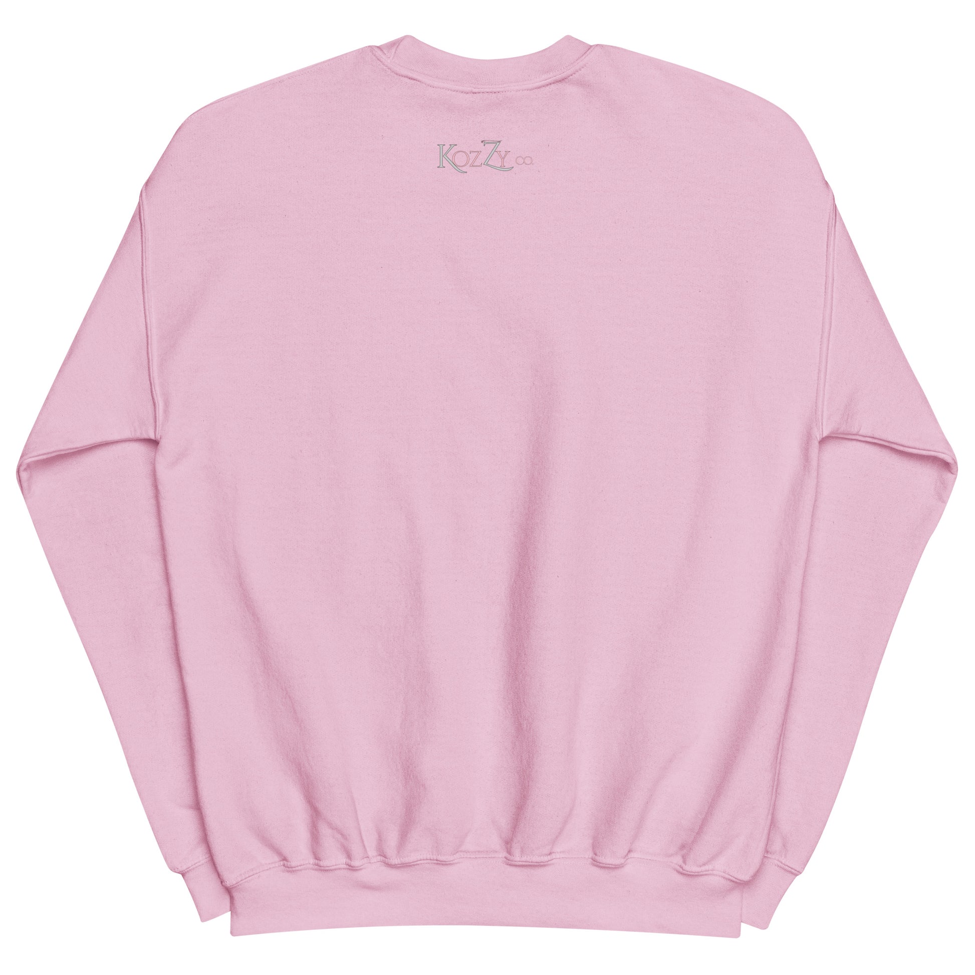 Embroidered Riches Honor Long Life Crewneck Sweatshirt - Kozzyco