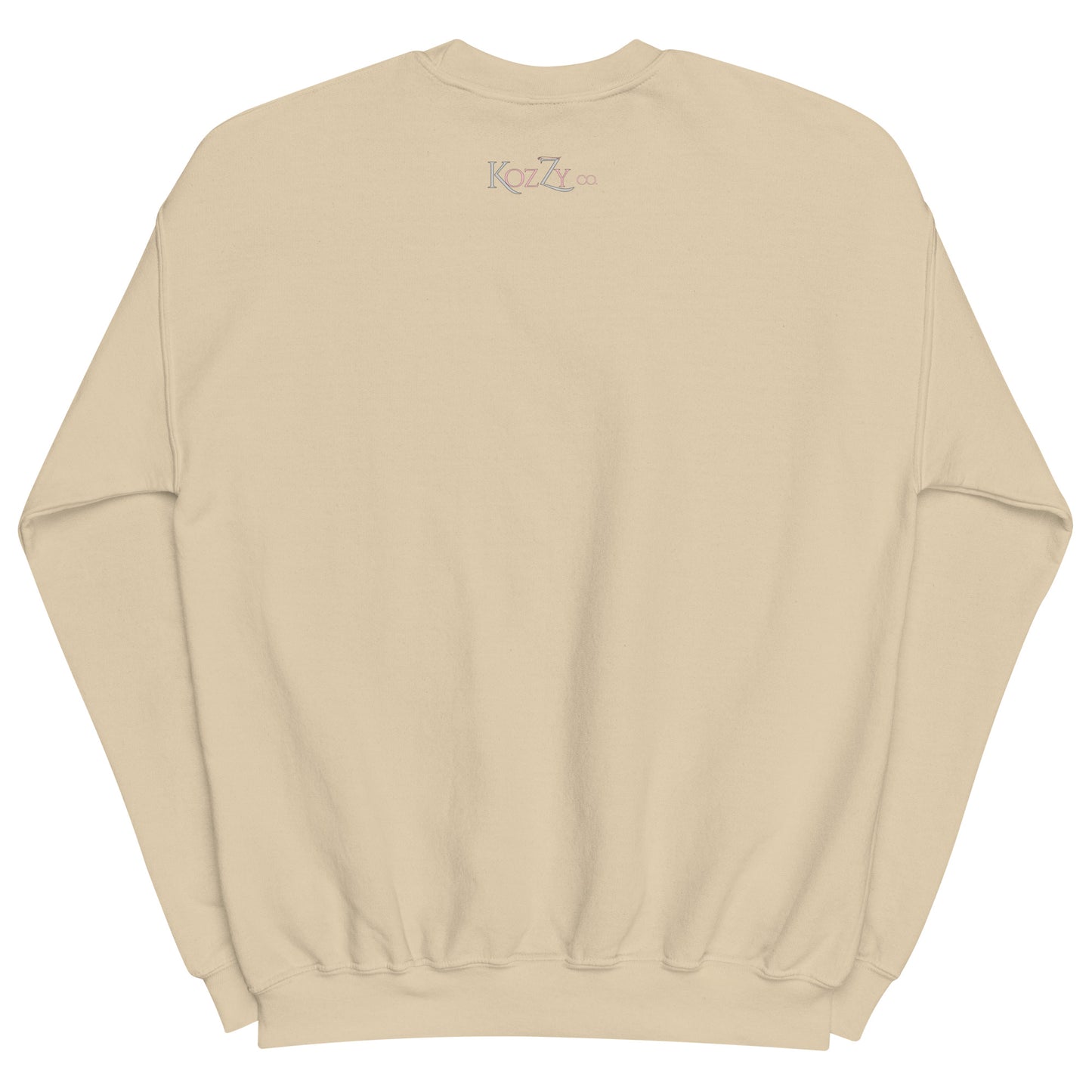 Embroidered In The Arms of God's Love Crewneck Sweatshirt - Kozzyco