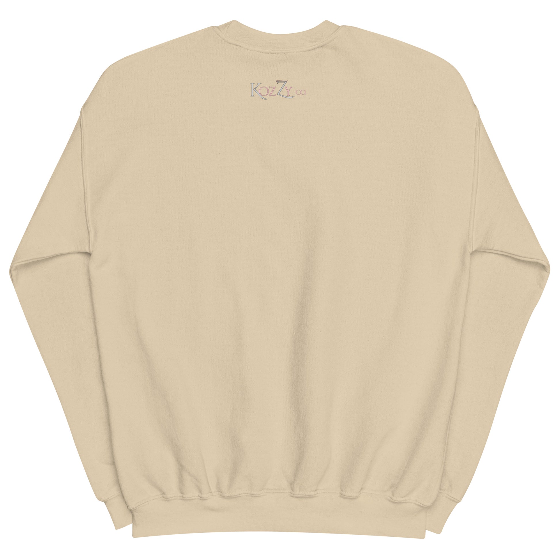 Embroidered In The Arms of God's Love Crewneck Sweatshirt - Kozzyco