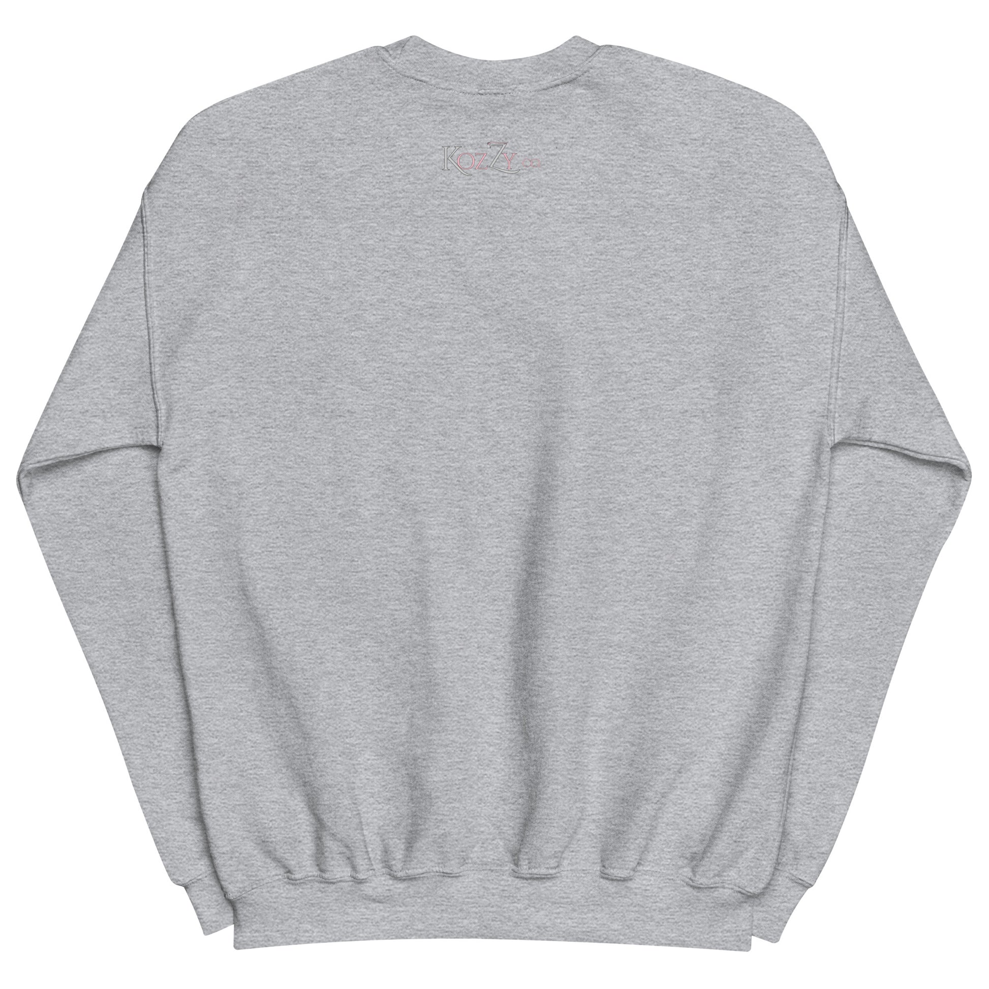 Embroidered In The Arms of God's Love Crewneck Sweatshirt - Kozzyco