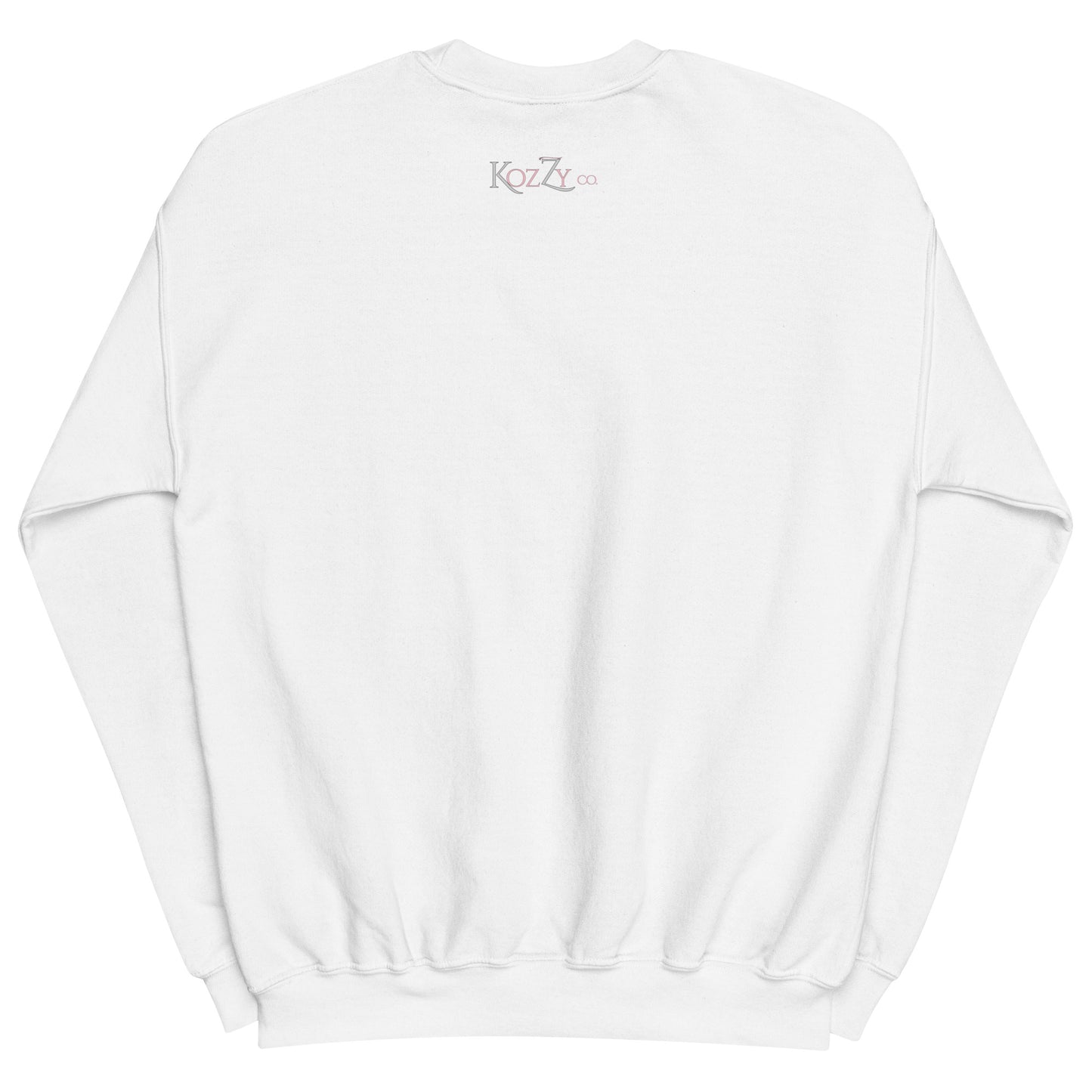 Embroidered Riches Honor Long Life Crewneck Sweatshirt - Kozzyco