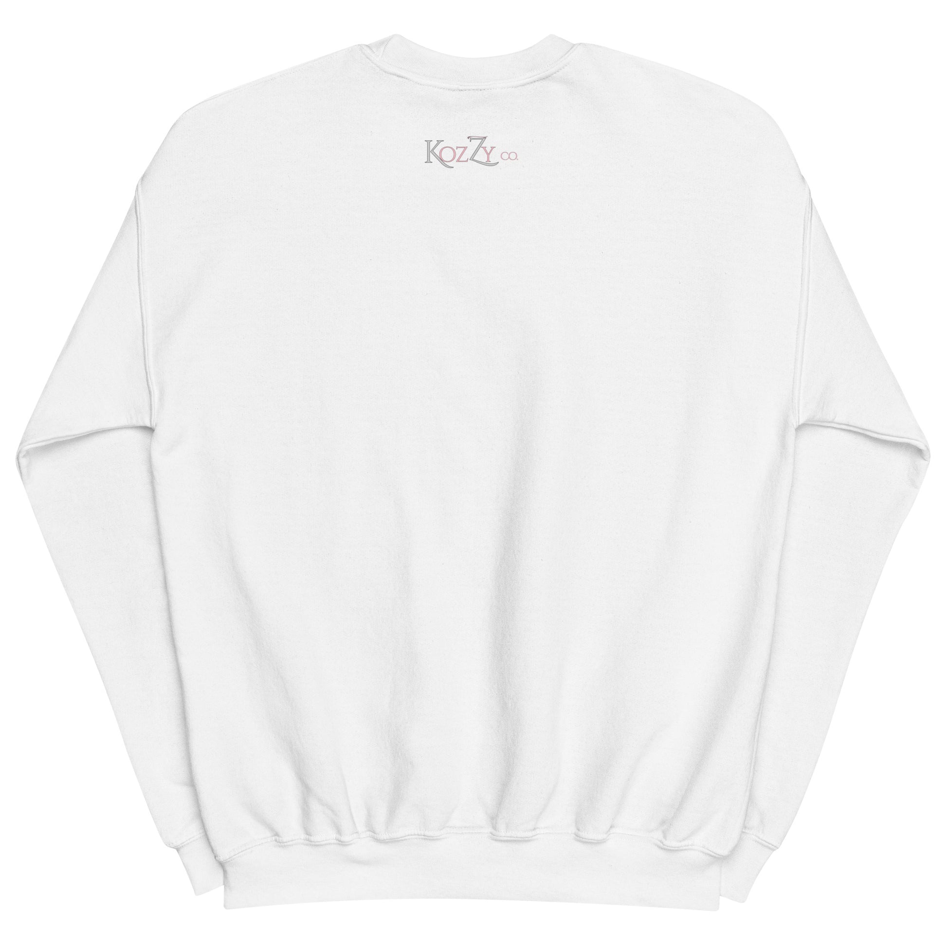 Embroidered Riches Honor Long Life Crewneck Sweatshirt - Kozzyco